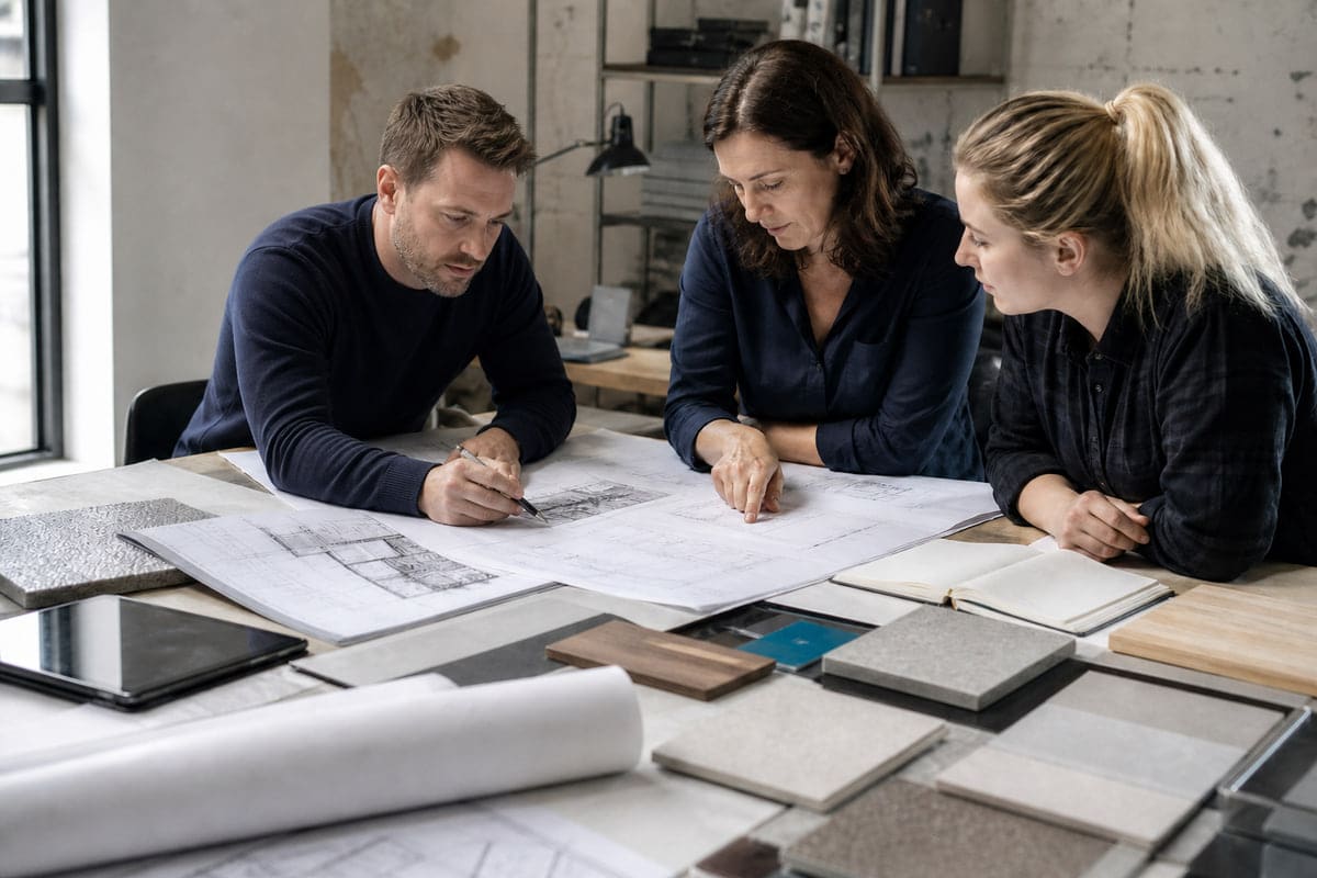 A professional services firm in a meeting